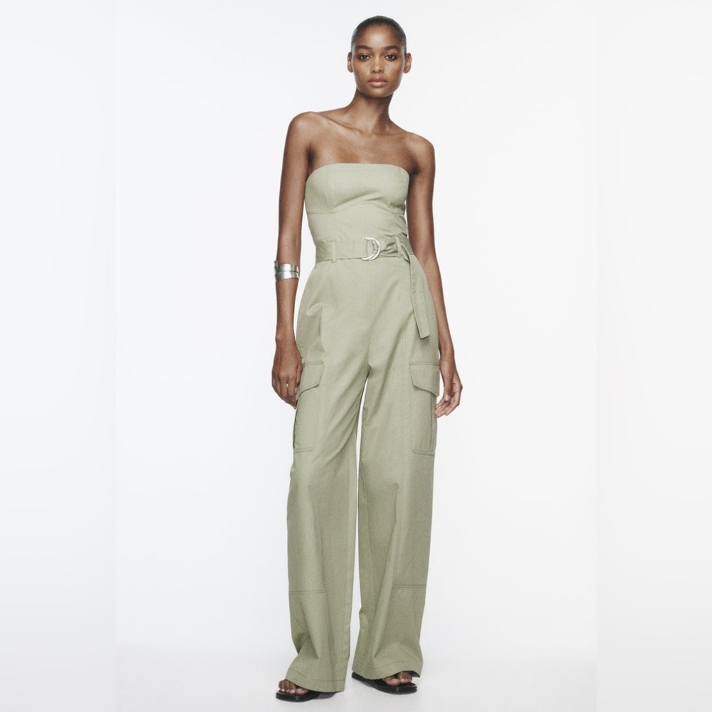 Strapless jumpsuit NWT